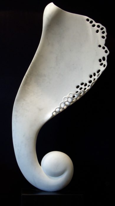 Angel Wing by Mel Fraser, contemporary stone sculpture