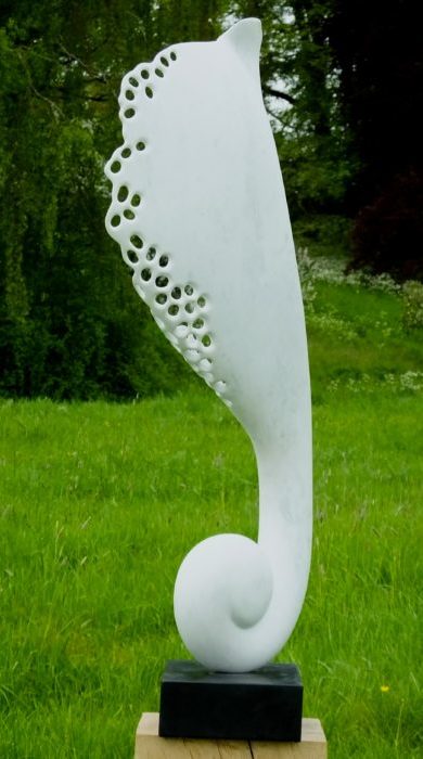 Angel Wing by Mel Fraser, contemporary stone sculpture
