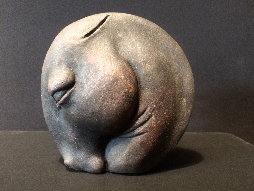 Bronze Horse Head by Mel Fraser, contemporary stone sculpture